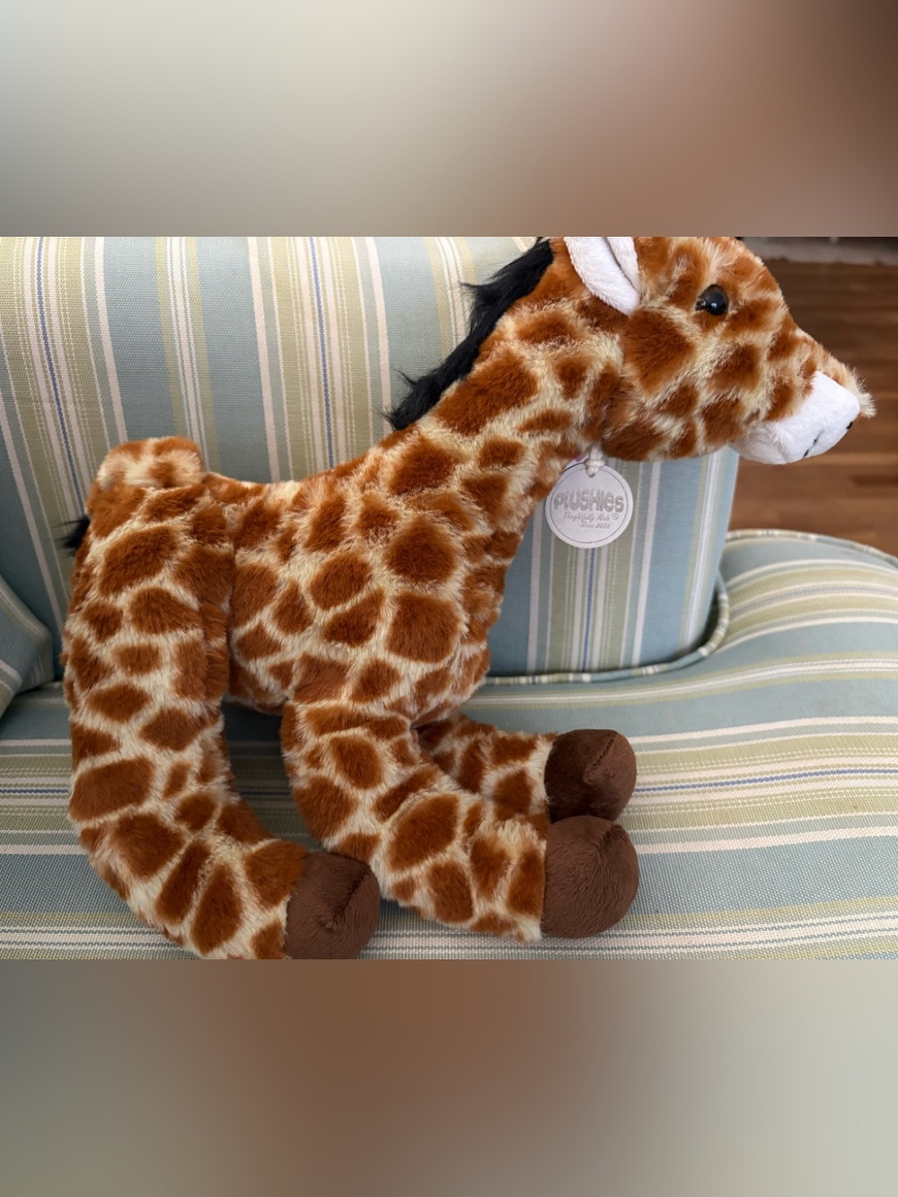 New with tags Plushies Brand Brown Giraffe Plush Toy - Soft Kids Stuffed Animal